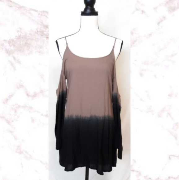 O'Neill Tops - O'Neill Cold Shoulder Strappy Blouse